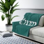 Dream Sherpa Fleece Blanket – Cozy Teal Throw for Bedroom, Naptime & Gift 3