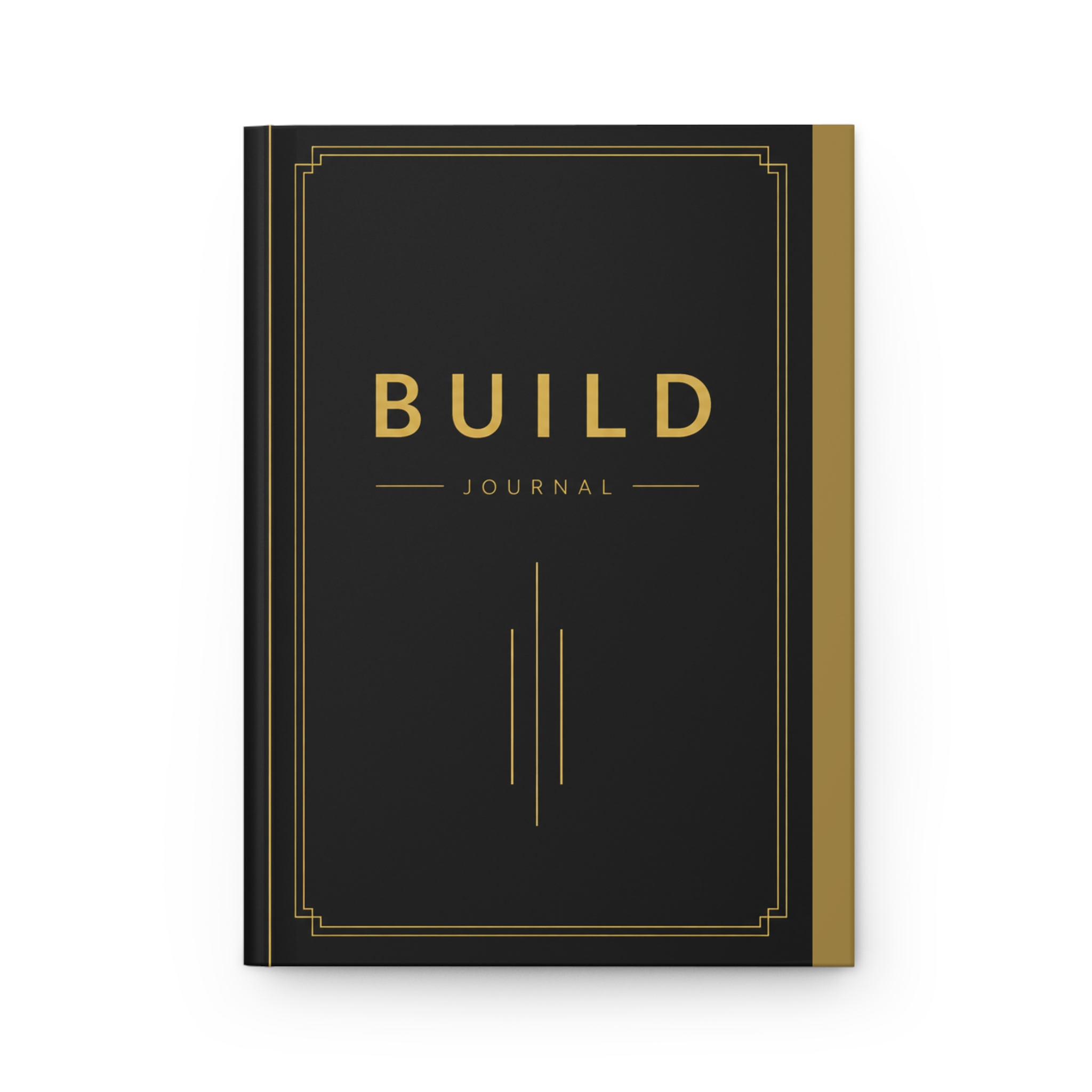 BUILD Hardcover Journal (in Black) — Professional Notebook - Image 3