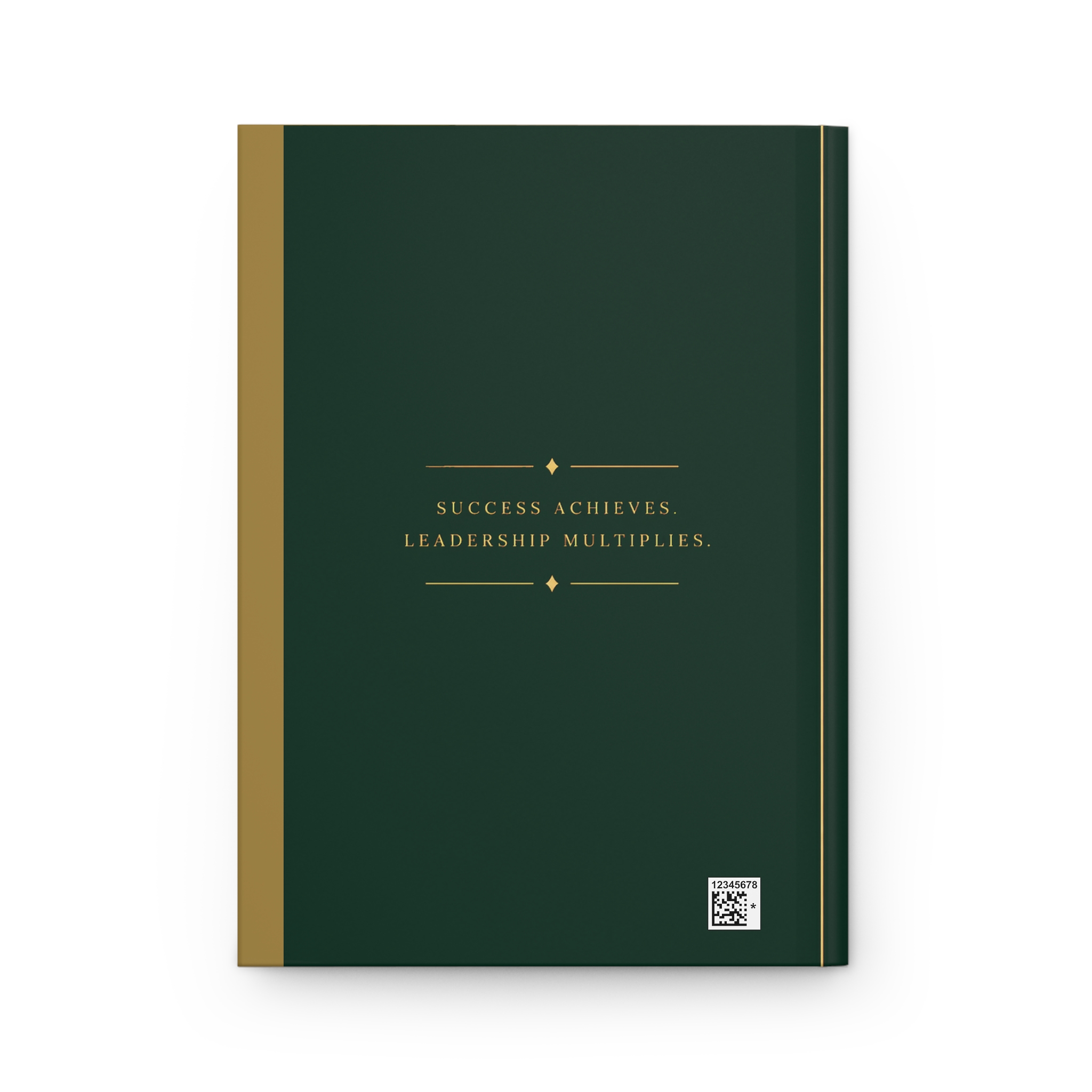 LEAD Hardcover Journal (in Green) — Professional Notebook - Image 4