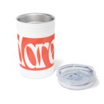Tumbler – Bold Red Retro Script Vacuum Insulated 11oz 6