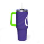 Purple 'do' Script 40oz Vacuum Tumbler — Insulated Travel Mug 18