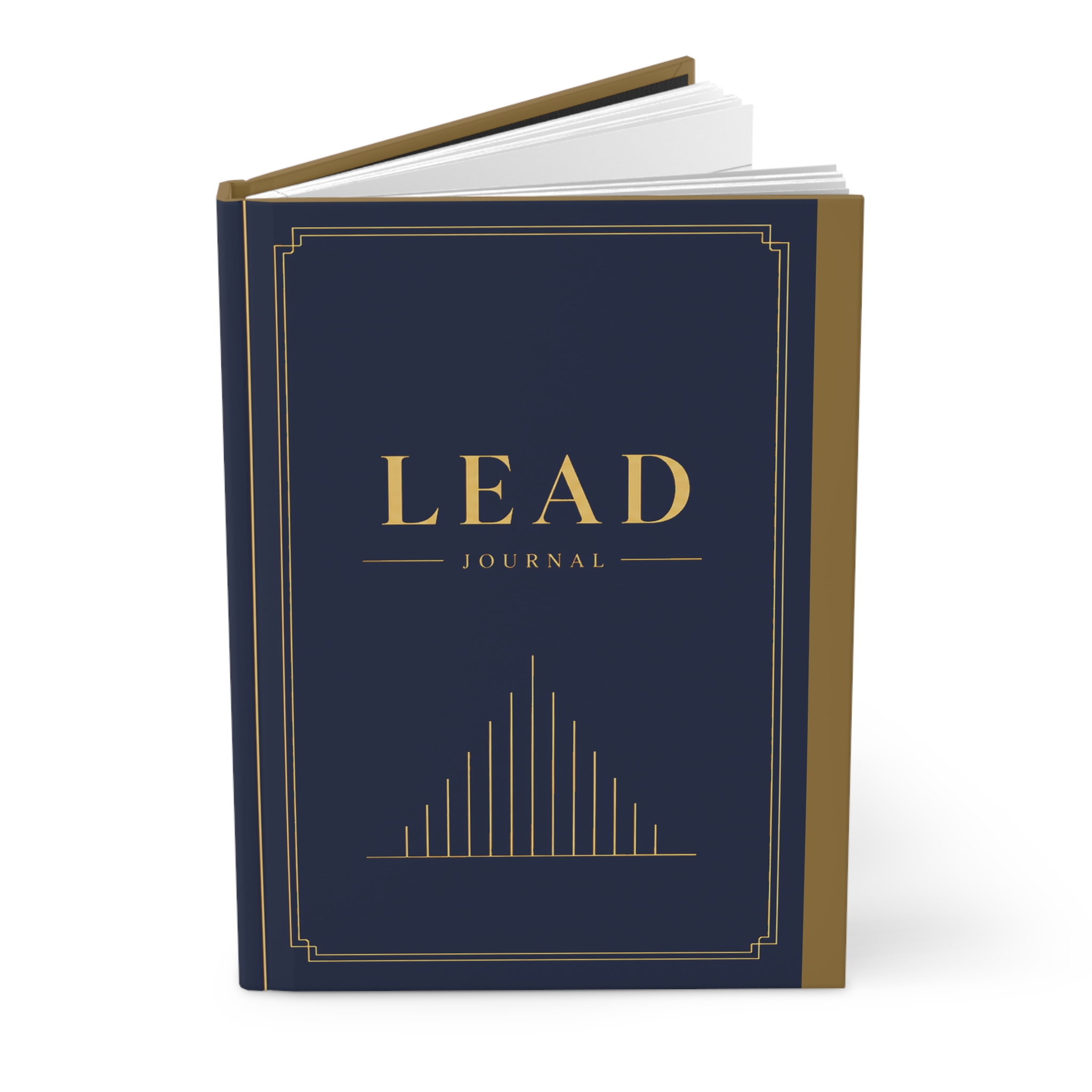 LEAD Hardcover Journal (in Blue) — Professional Notebook - Image 5