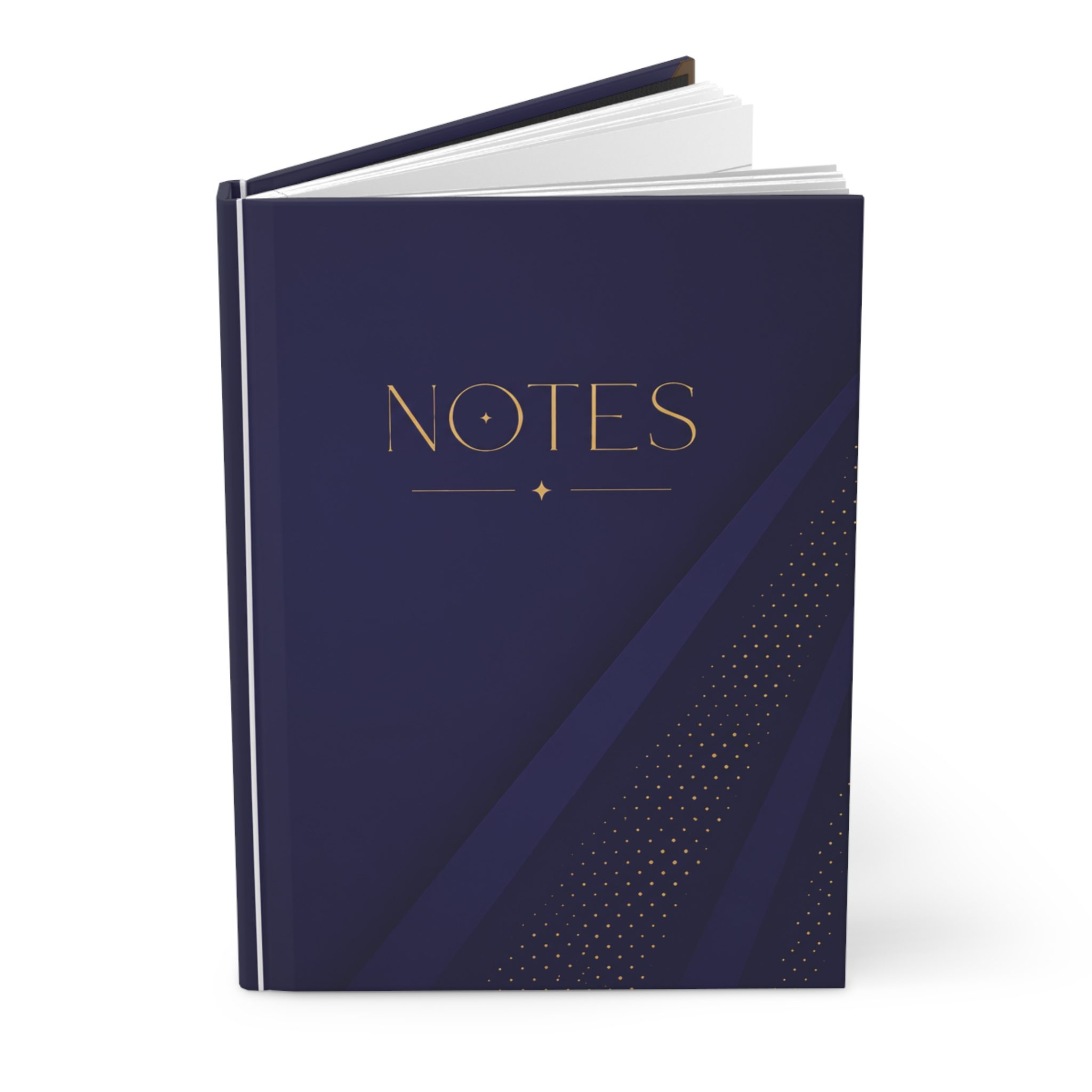 Leadership Multiplies NOTES Hardcover Journal | Blue & Gold Matte Notebook - Image 3