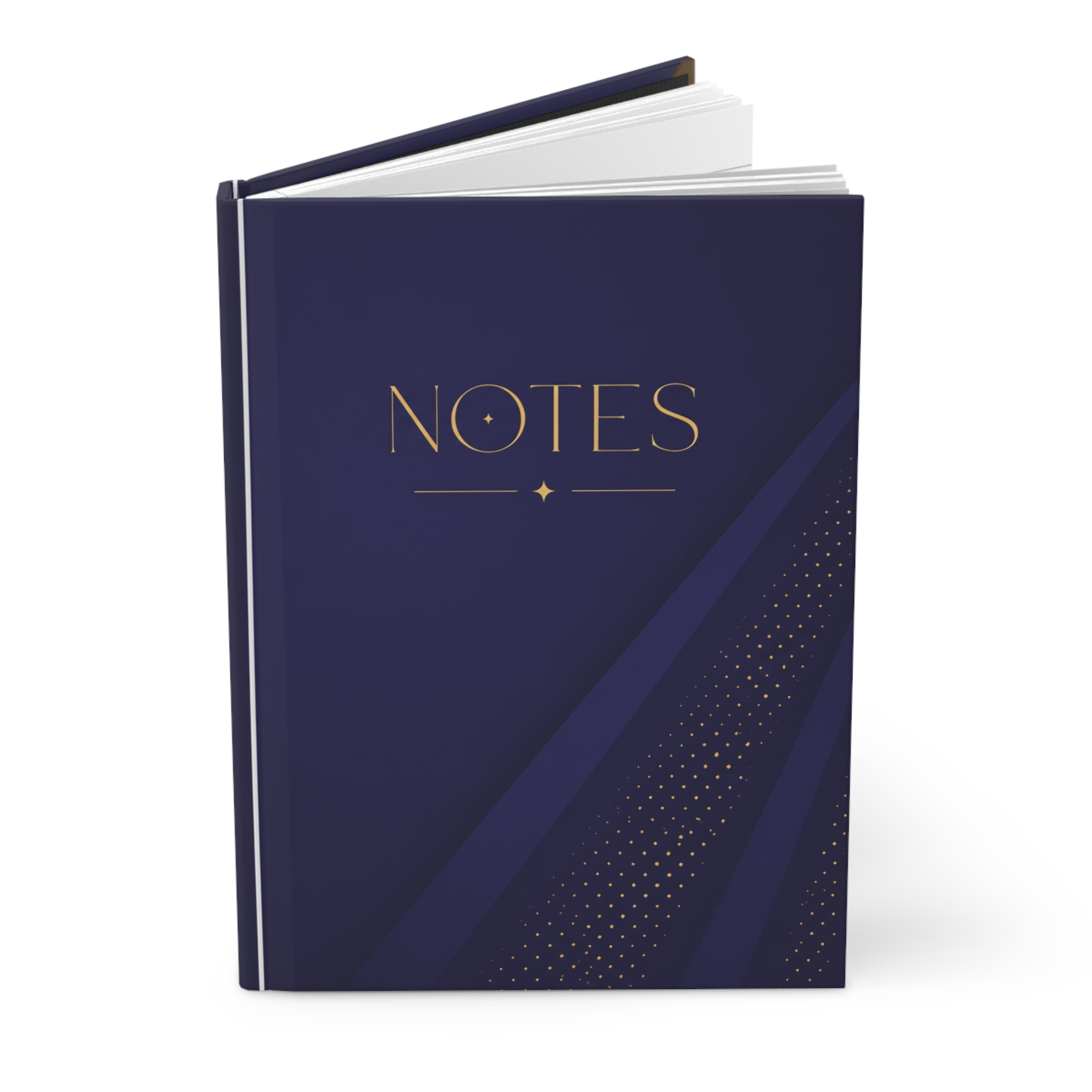 Legacy NOTES Hardcover Journal | Blue & Gold Matte Notebook - Image 3