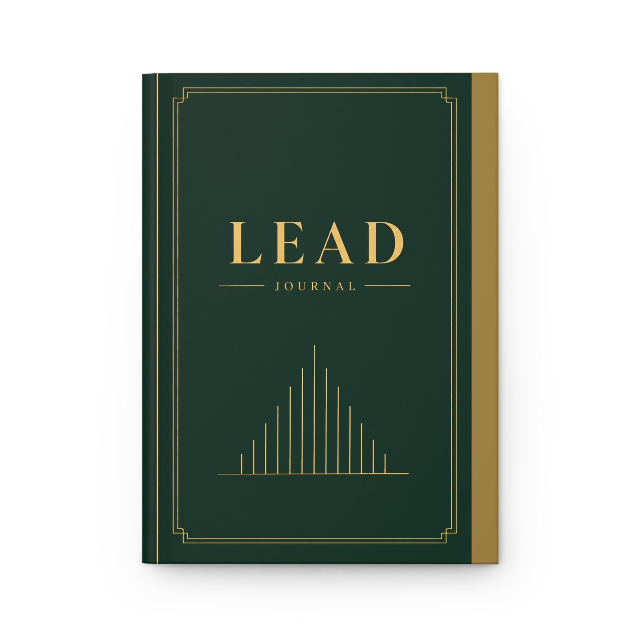 LEAD Hardcover Journal (in Green) — Professional Notebook - Image 3