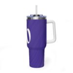 Purple 'do' Script 40oz Vacuum Tumbler — Insulated Travel Mug 4