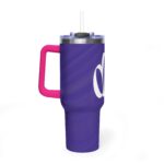 Purple 'do' Script 40oz Vacuum Tumbler — Insulated Travel Mug 42