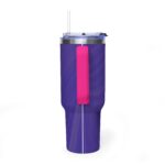 Purple 'do' Script 40oz Vacuum Tumbler — Insulated Travel Mug 43