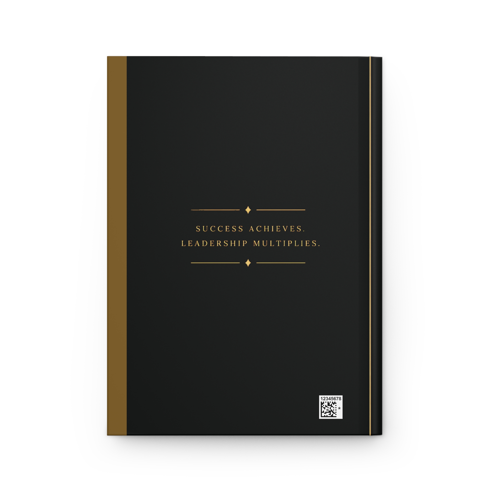 LEAD Hardcover Journal (in Black) — Professional Notebook - Image 4