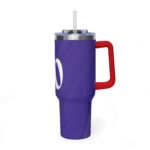 Purple 'do' Script 40oz Vacuum Tumbler — Insulated Travel Mug 8