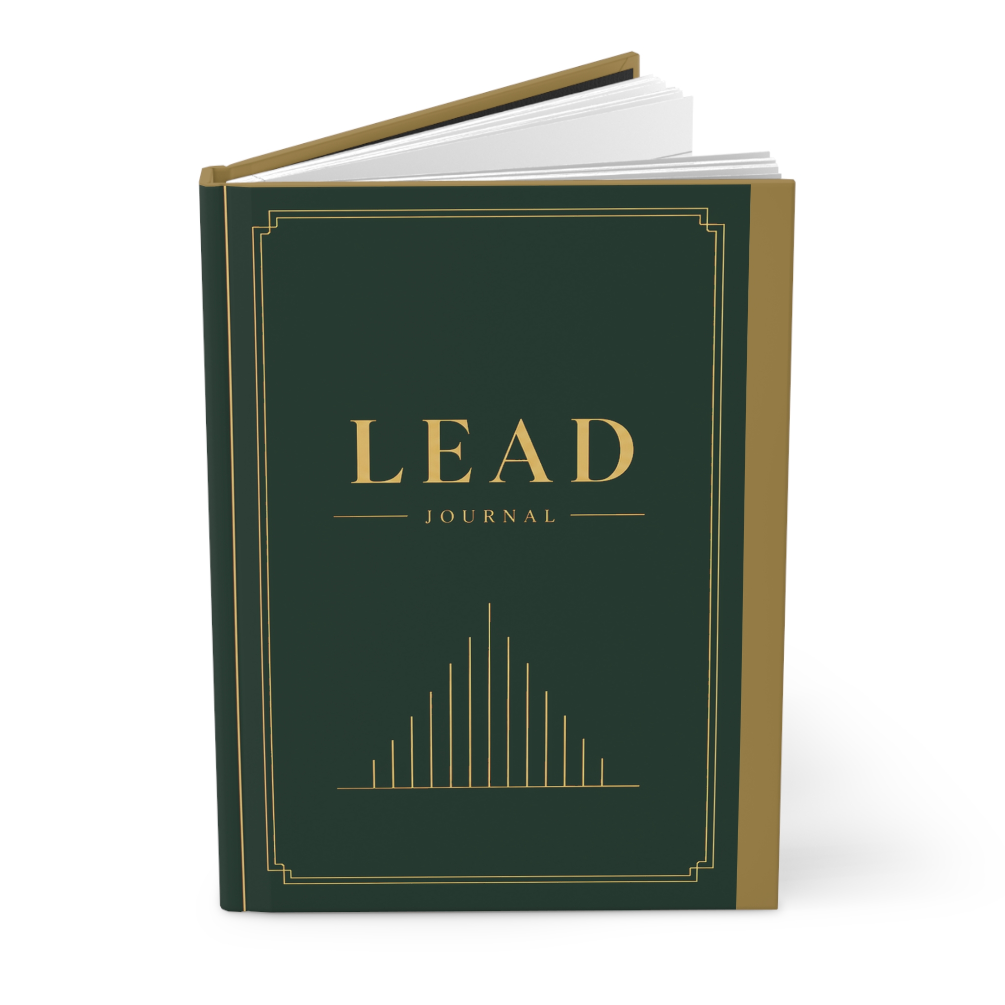 LEAD Hardcover Journal (in Green) — Professional Notebook - Image 5