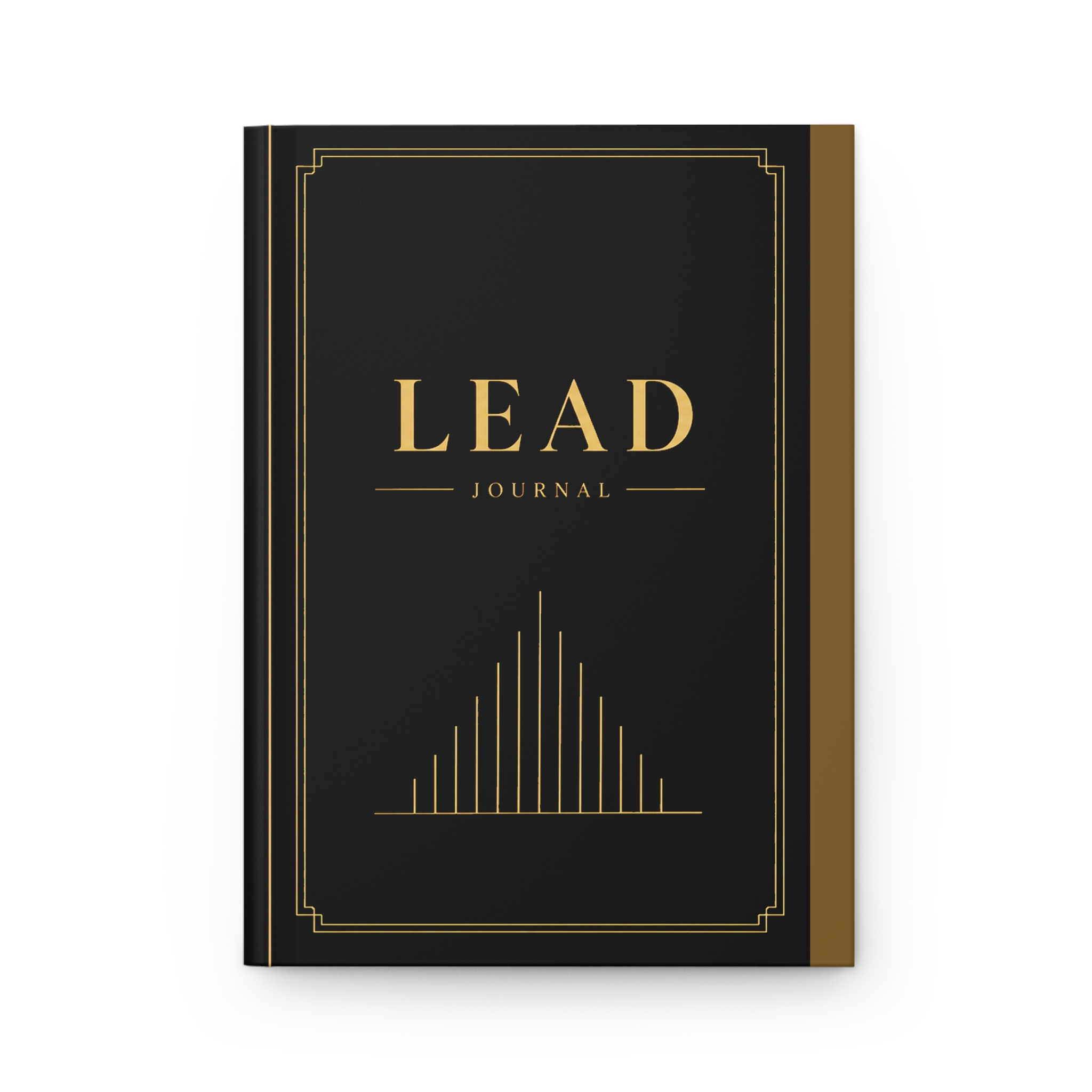 LEAD Hardcover Journal (in Black) — Professional Notebook - Image 3