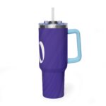 Purple 'do' Script 40oz Vacuum Tumbler — Insulated Travel Mug 24