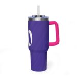 Purple 'do' Script 40oz Vacuum Tumbler — Insulated Travel Mug 44