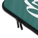 Dream Laptop Sleeve — Retro Script Teal Protective Case 15