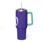 Purple 'do' Script 40oz Vacuum Tumbler — Insulated Travel Mug 28