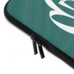 Dream Laptop Sleeve — Retro Script Teal Protective Case 21