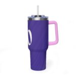Purple 'do' Script 40oz Vacuum Tumbler — Insulated Travel Mug 40