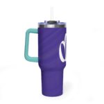 Purple 'do' Script 40oz Vacuum Tumbler — Insulated Travel Mug 26