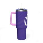 Purple 'do' Script 40oz Vacuum Tumbler — Insulated Travel Mug 38