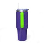Purple 'do' Script 40oz Vacuum Tumbler — Insulated Travel Mug 19