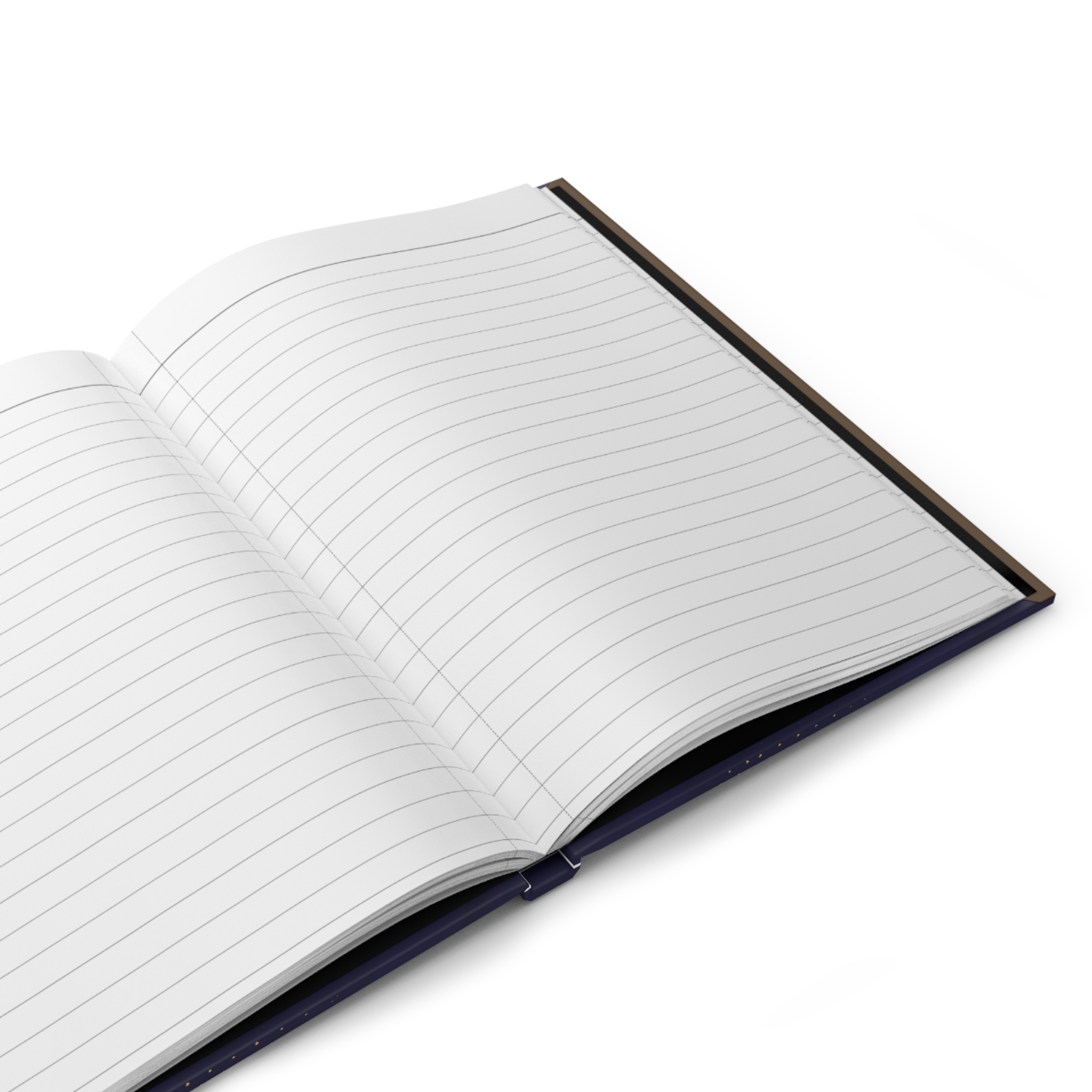 Legacy NOTES Hardcover Journal | Blue & Gold Matte Notebook - Image 6