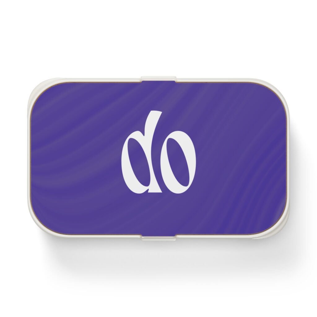 Do Bento Lunch Box — Purple Minimalist Meal Prep Box