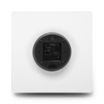 Bold Red 'dare' Acrylic Wall Clock — Modern Minimalist Decorative Timepiece 8