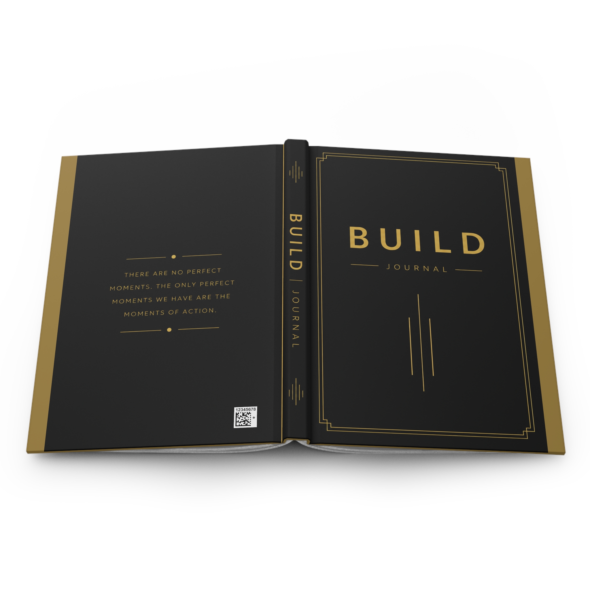 BUILD Hardcover Journal (in Black) — Professional Notebook - Image 2