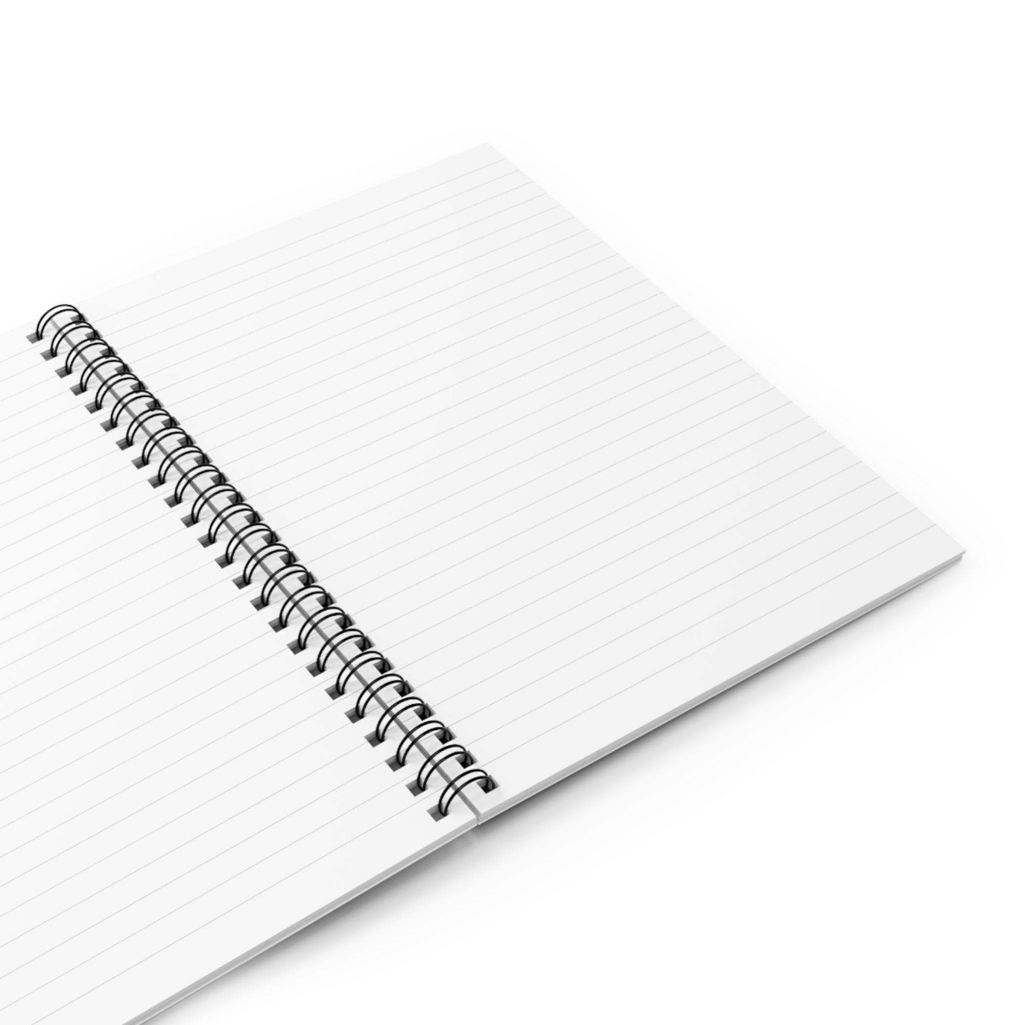 Dare Spiral Notebook | Red Swirl Ruled Journal - Image 5