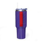 Purple 'do' Script 40oz Vacuum Tumbler — Insulated Travel Mug 7