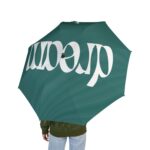 Foldable Umbrella — Teal 'Dream' Semi‑Automatic Compact Rain Umbrella 3