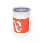 Tumbler – Bold Red Retro Script Vacuum Insulated 11oz 4