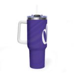 Purple 'do' Script 40oz Vacuum Tumbler — Insulated Travel Mug 2