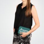 Dream Laptop Sleeve — Retro Script Teal Protective Case 5