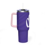 Purple 'do' Script 40oz Vacuum Tumbler — Insulated Travel Mug 46
