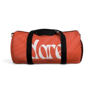 Orange Dare Duffel Bag – Travel Gym Weekender Bag