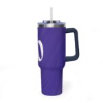 Purple 'do' Script 40oz Vacuum Tumbler — Insulated Travel Mug 36