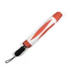 Orange 'Dare' Semi-Automatic Foldable Umbrella — Compact Travel & Rain Protection 5